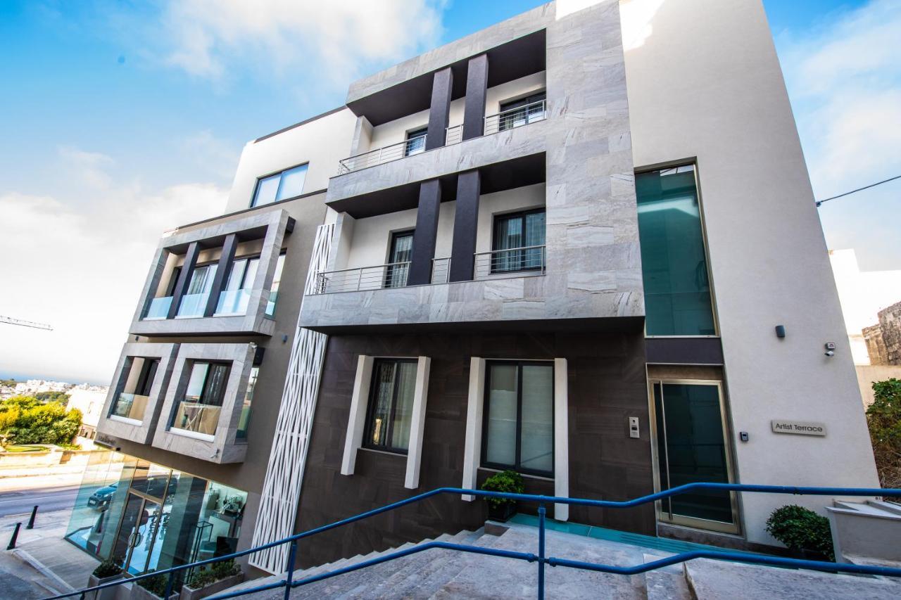 Artist Terrace Apartments Mellieħa Exterior foto