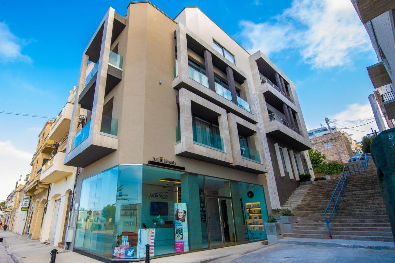 Artist Terrace Apartments Mellieħa Exterior foto